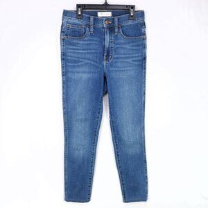 Madewell 10" Roadtripper Jeans Womens Size 25 High-Rise Tapered Relaxed